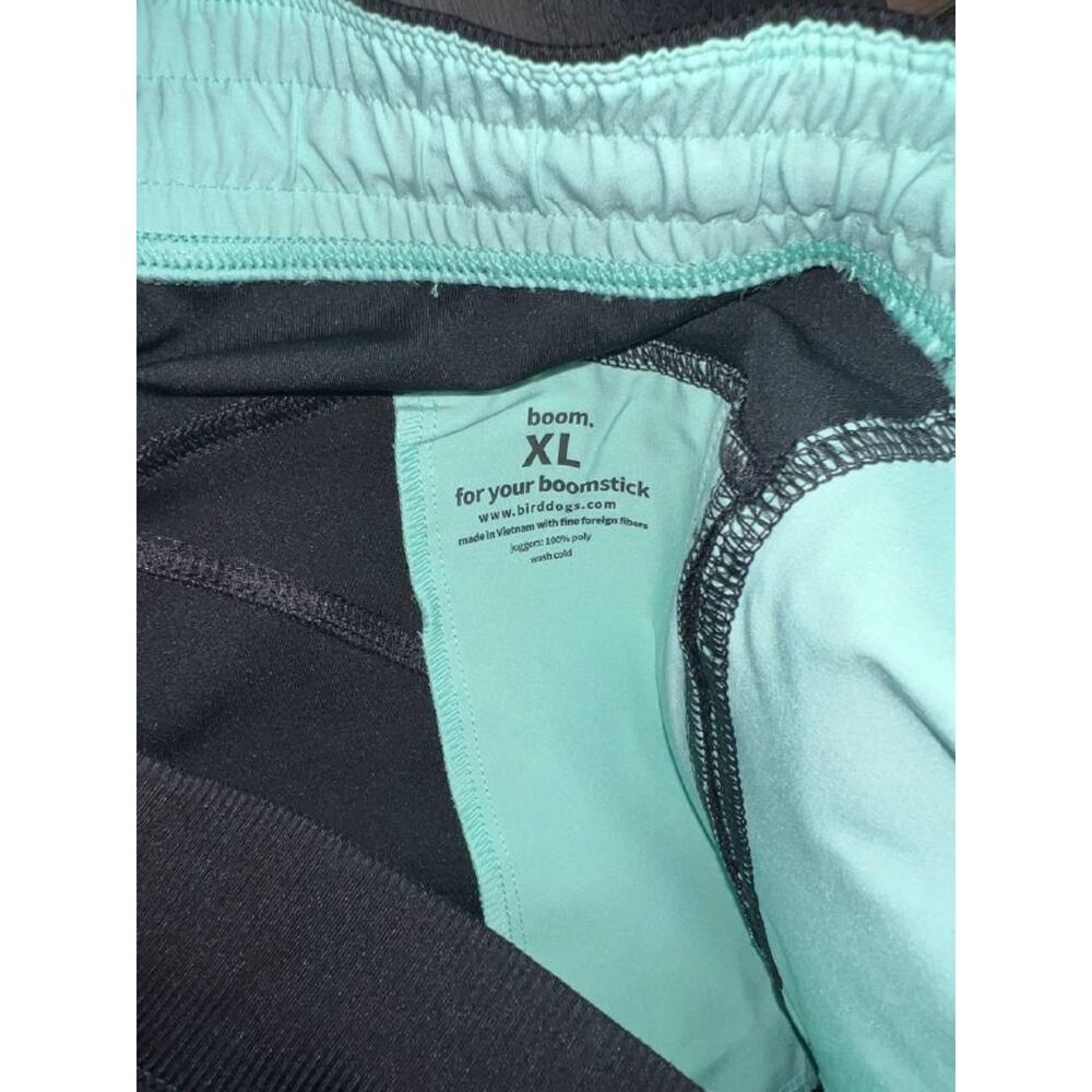 Birddogs Built -In Liner Joggers Y2K Boom For Your Boomstick Black XL A004449 - Picture 4 of 12